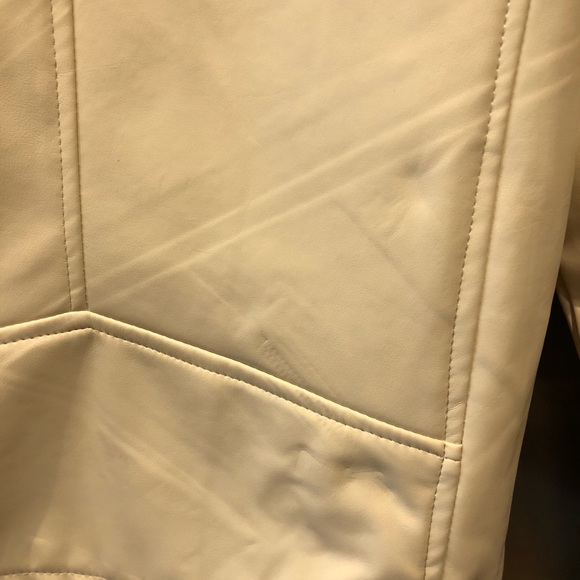 Girls pleather biker jacket - Picture 5 of 7